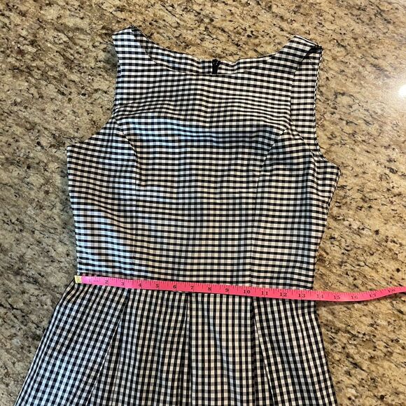 D.L. Cerney New York Gingham Retro 60s Mini Dress XS - Picture 10 of 11